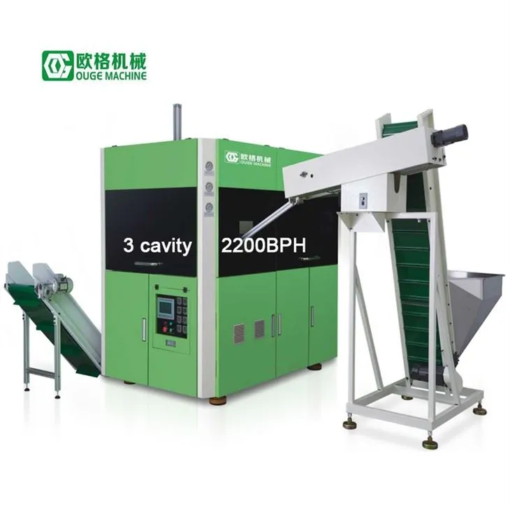 Automatický vyfukovací stroj na láhve