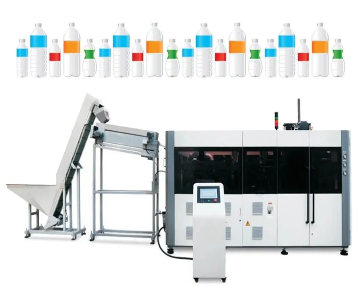 Plně elektrický servopohon na vyfukování lahví